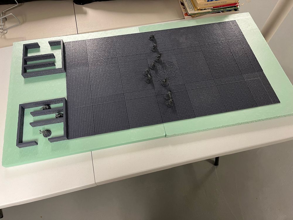 Work in progress Blood Bowl field