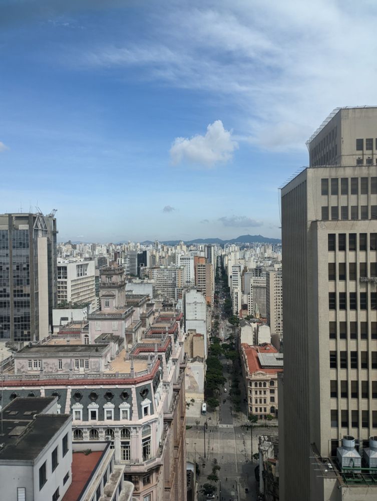 Vista de São Paulo, Capital, tirada do Banespão (Farol Santander)