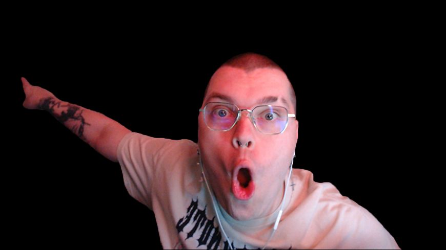 bald man qjak