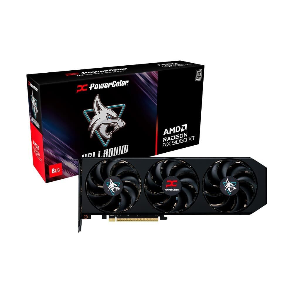 Imagem do produto: PowerColor RX 9060 XT 8GB Hellhound