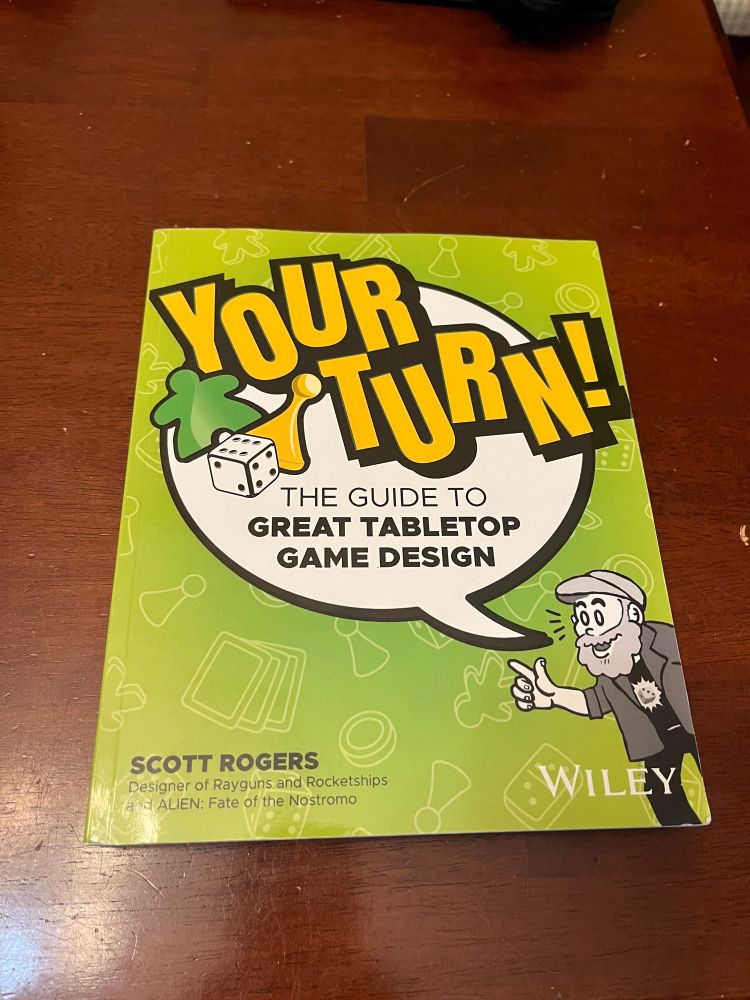 Cover of a book called Your Turn, by Scott Rogers