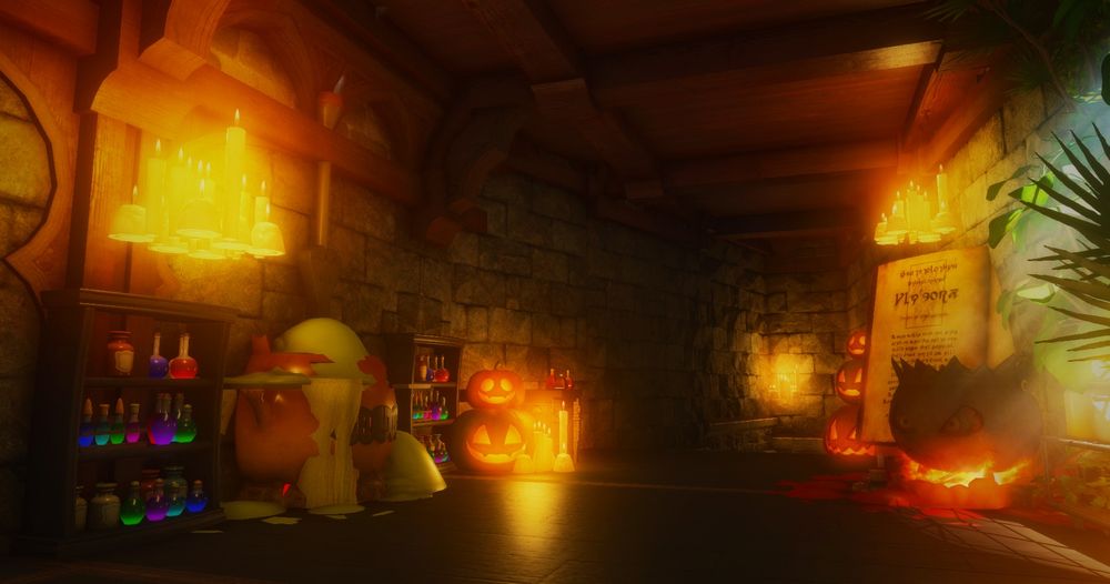 A haunted house build.