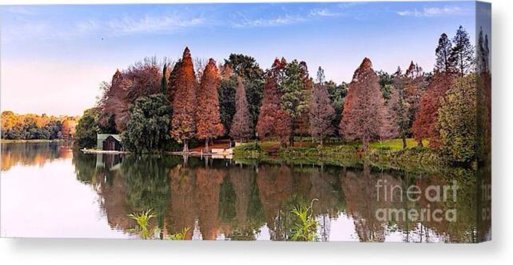 Autumn Reflections Canvas Print / Canvas Art by I Pack Go Travel