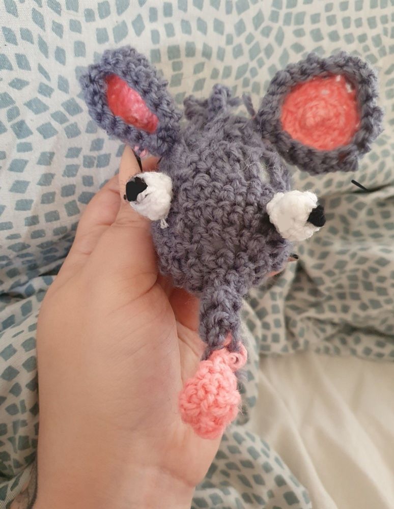 Maries gehäkelte Ratte