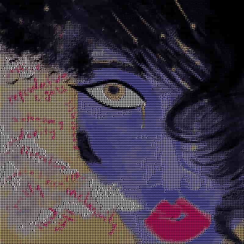 "Sorceress" is a mixed media acrylic painting with gemstones, illustration and ASCII art inscription on Bitcoin, part of collective drop with One Love Art Dao "Visible Violets"
A collection of 20 women artists inscribing their work on Bitcoin, many for the first time. Launched on International Women’s Day during Women’s History Month, it marks a lasting presence on the mother chain, securing their place in digital art history. Each piece carries the color violet—a symbol of creativity, transformation, and strength—making their voices not just heard, but seen.