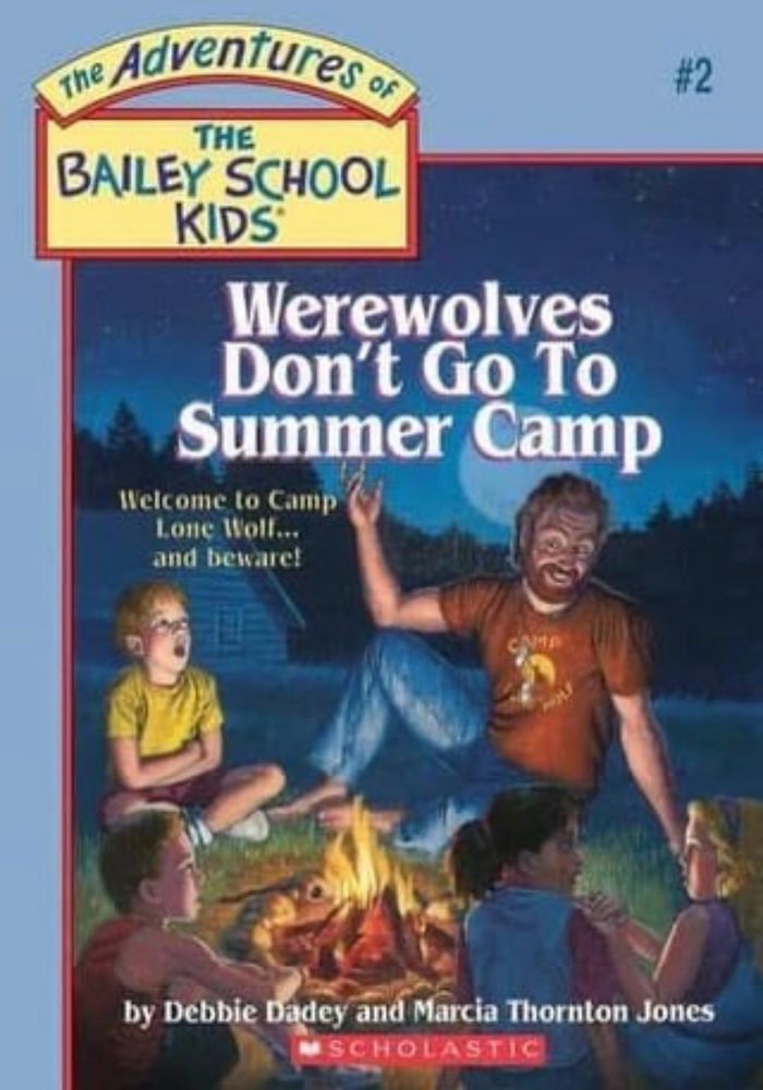 The book: Werewolves Don’t Go to Summer Camp by Debbie Day and Marcia Thornton