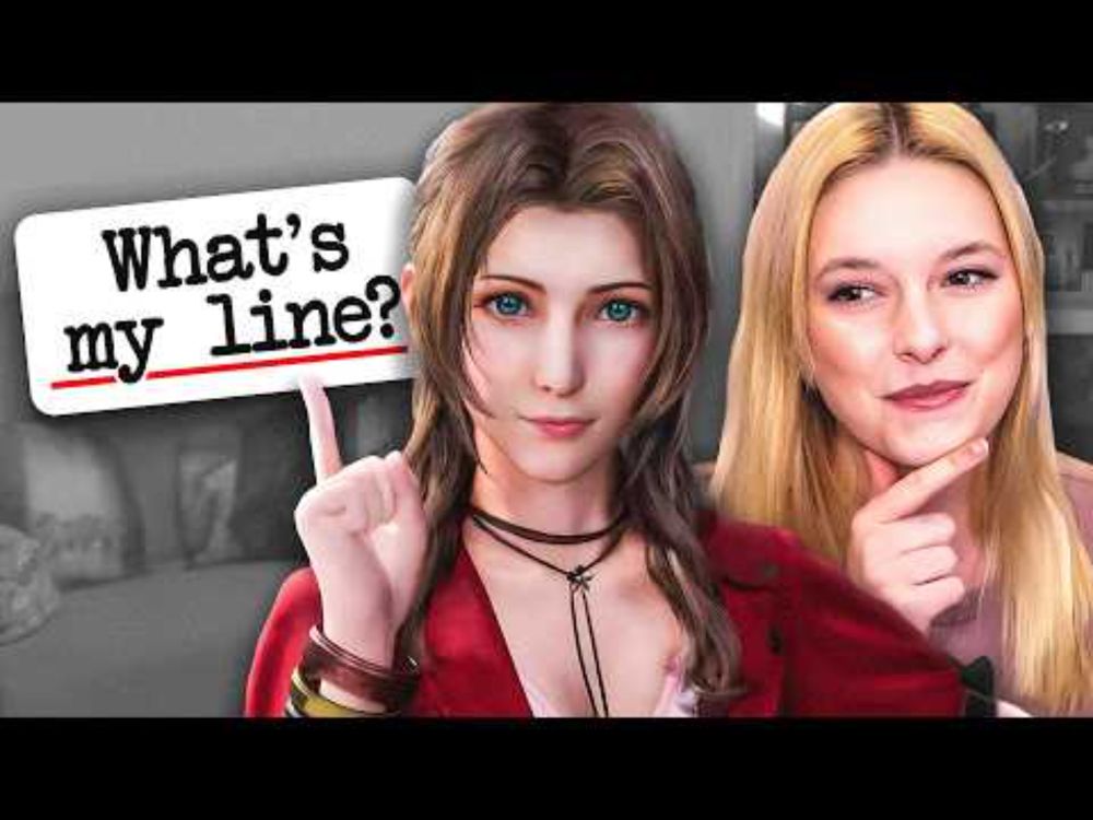 Can Final Fantasy 7 Actor Remember Her Iconic Lines?