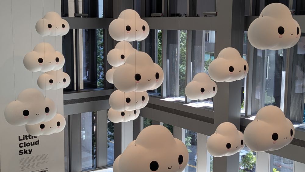 The Seattle Art Museum commissioned Samuel Borkson and Arturo Sandoval, known as FriendsWithYou, to create this 