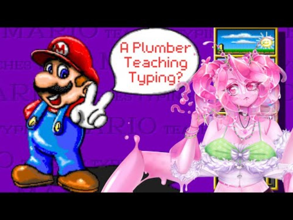 Can Mario Really Teach Me How To Type? - Mario Typing