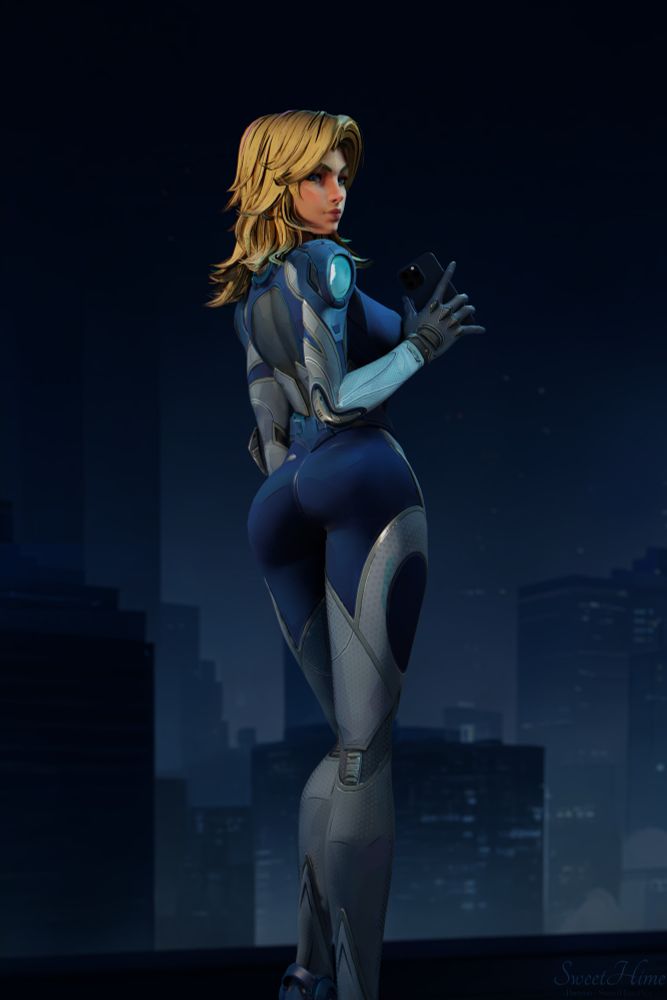 Sue Storm from Marvel Rivals.