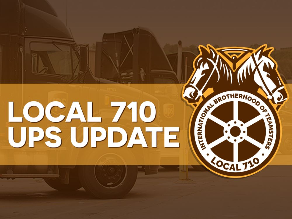 Teamsters Local 710 Memo Regarding the UPS DVSP