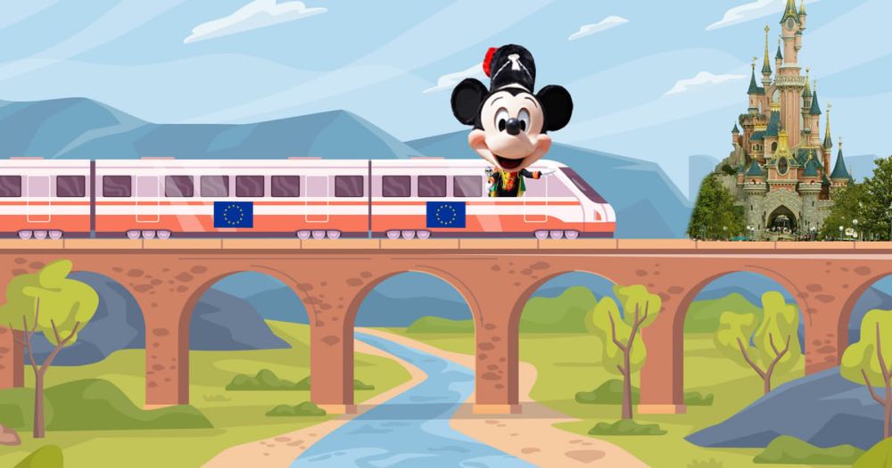 Mickey Mouse Parliament? EU train to Strasbourg takes wrong turn, ends up at Disneyland