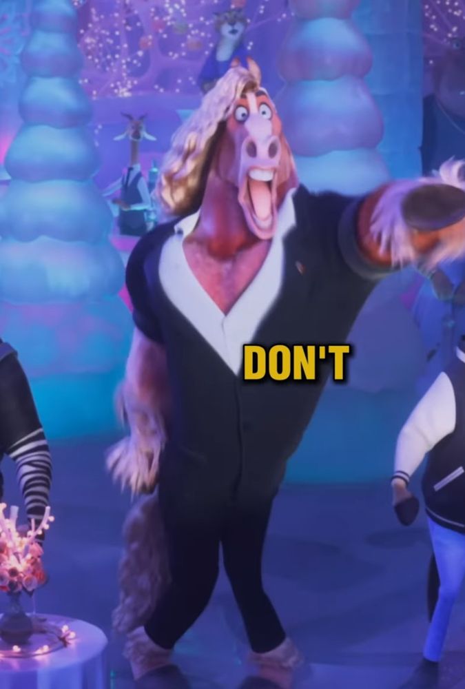Screenshot of mayor Wind Dancer from a  zootopia 2 teaser.