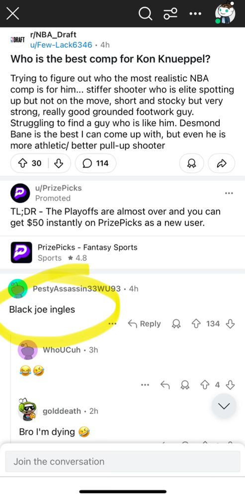 Redditor asks about the best comp for Kon Kneuppel