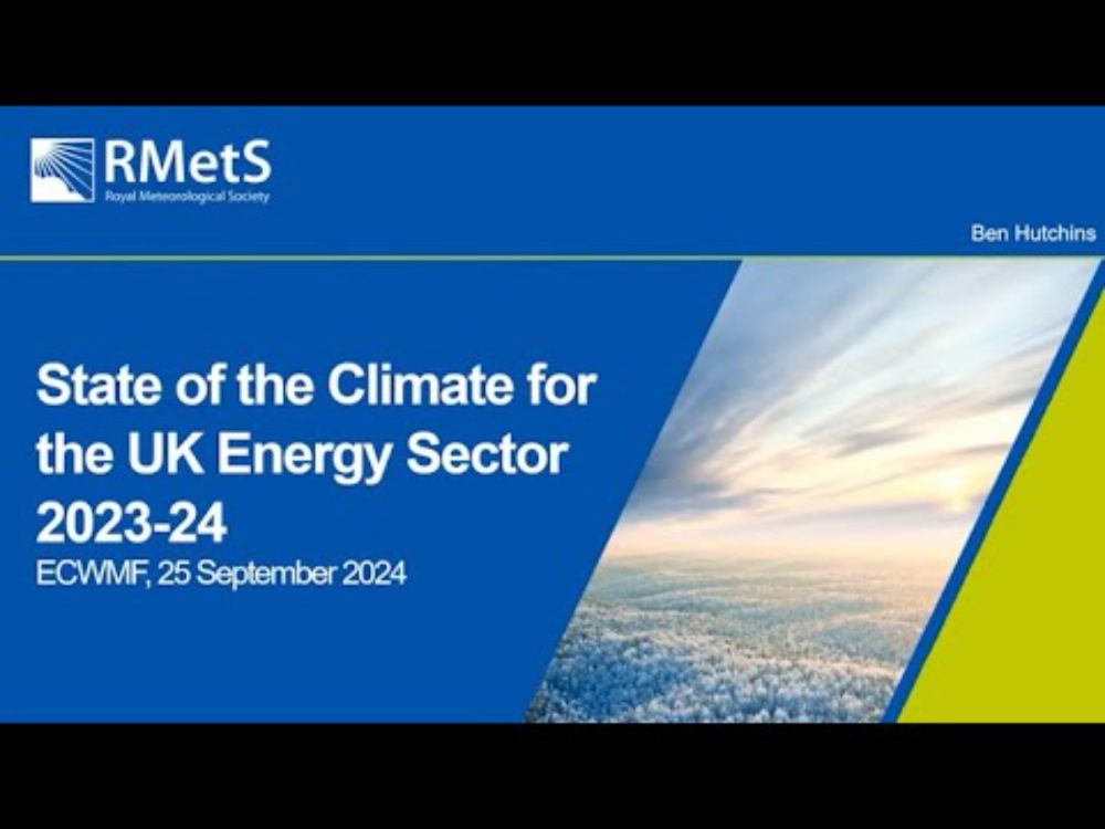 State of the Climate for the UK Energy Sector 2023/24- Ben Hutchins