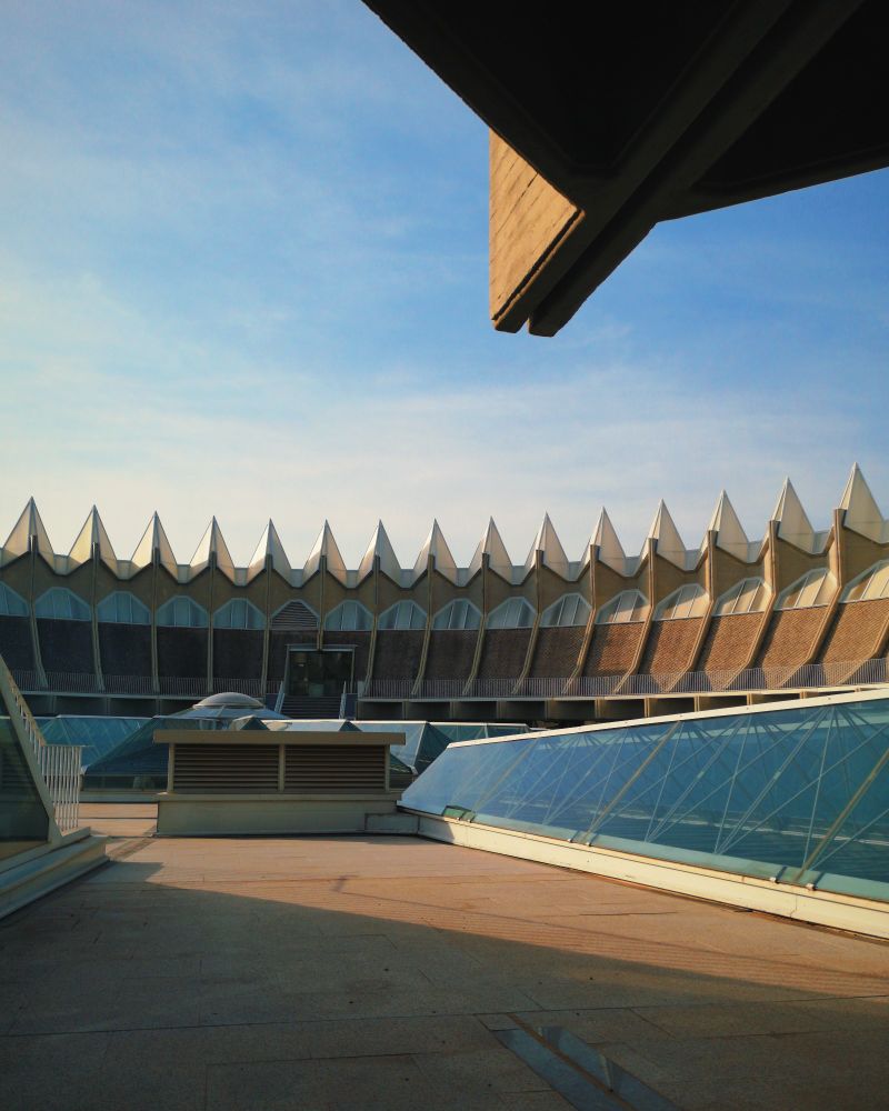 Azotea del IPCE (Instituto del Patrimonio Cultural de España). Fotografía de Alex Monge.