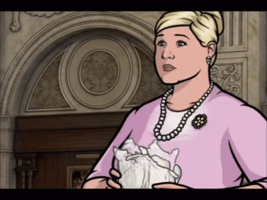 Pam Poovey's cocaine consumption during Season 5 of Archer (Archer Vice). 