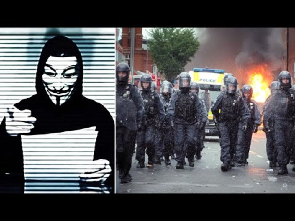Anonymous Just Released A Chilling Video "The UK Has Fallen Watch This Before It's Deleted"