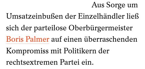 Prioritäten, so wichtig. 