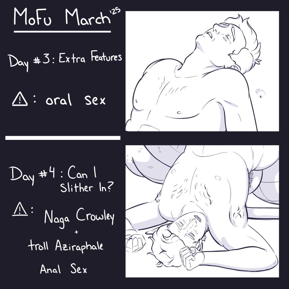 Safe for work previews of not safe for work Mofu March fills days 3 and 4.