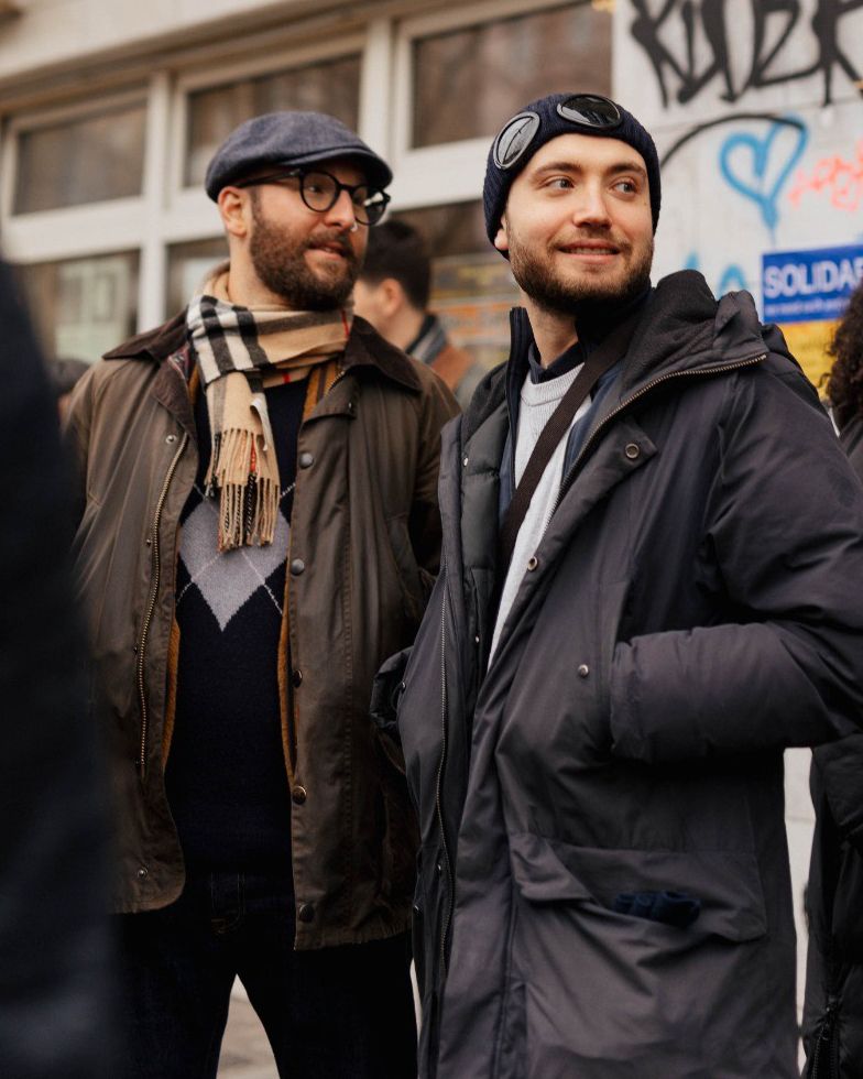 Monty Ott und Ruben Gerczikow stehen nebeneinander. Copyright: Olena Krasnokutska