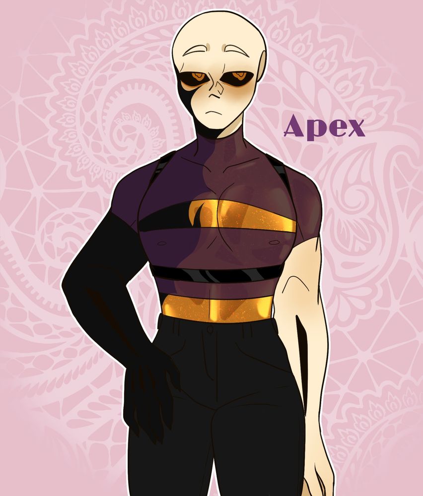 my oc Apex. He likes to eat souls :)