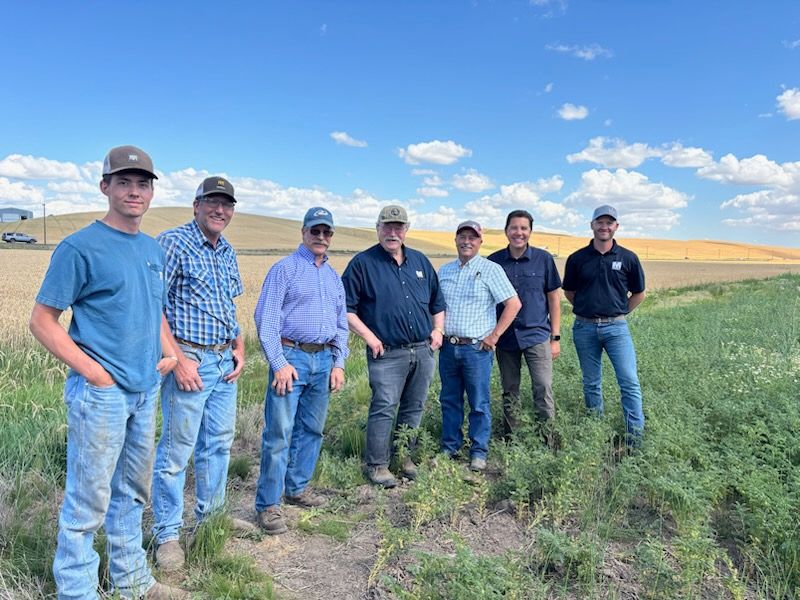 Group photo from left to right: McCoy Nelson, Mike Nelson, Tom Kammerzell, Alex McGregor, Director Sixkiller and Sam Kimme