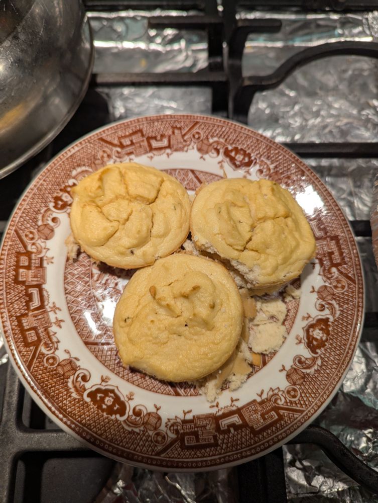 Witch Wei's photo of her attempt at the viral canned tuna buns