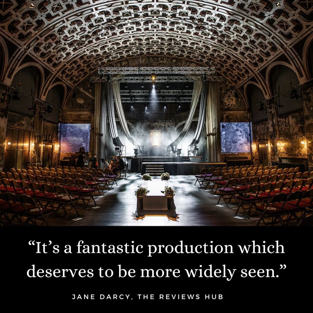“It’s a fantastic production which deserves to be more widely seen.” - Jane Darcy, The Reviews Hub