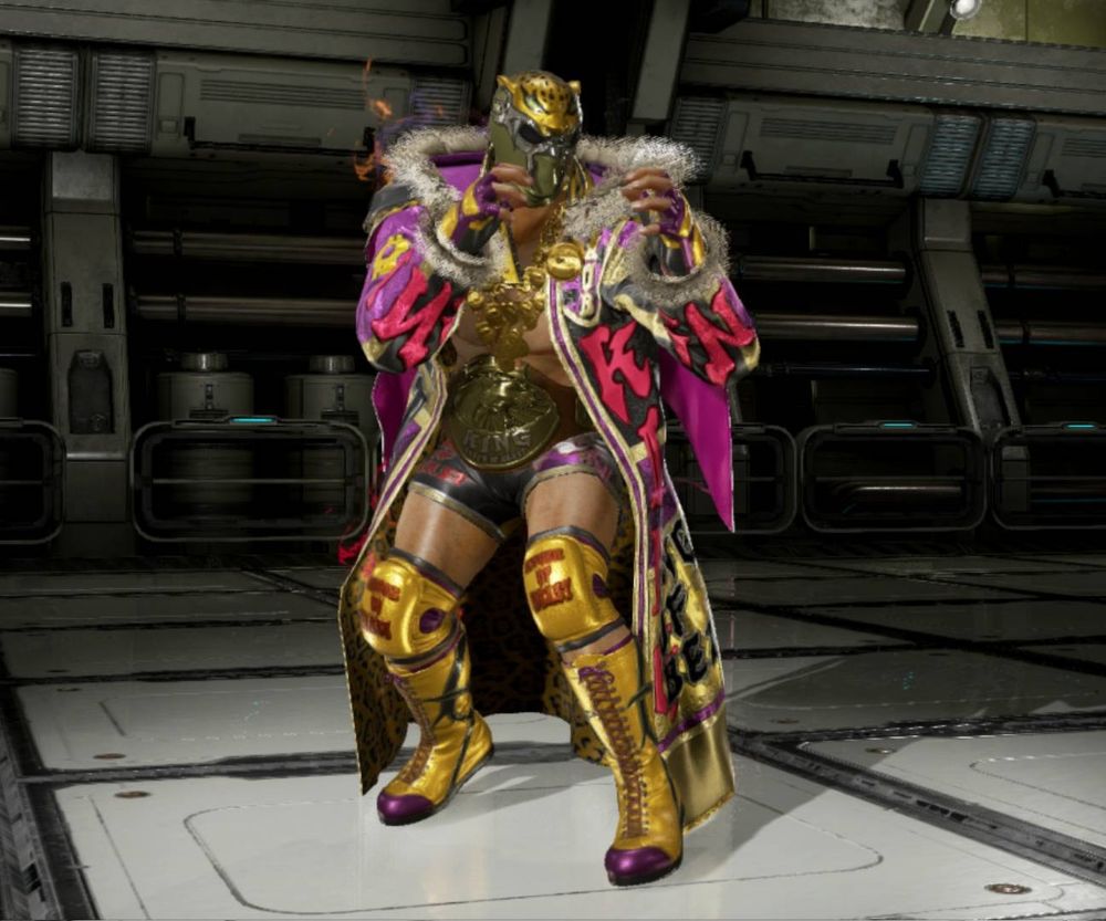 Tekken character King as Kazuchika Okada