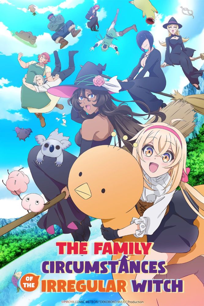 The Family Circumstances of the Irregular Witch anime poster image. 