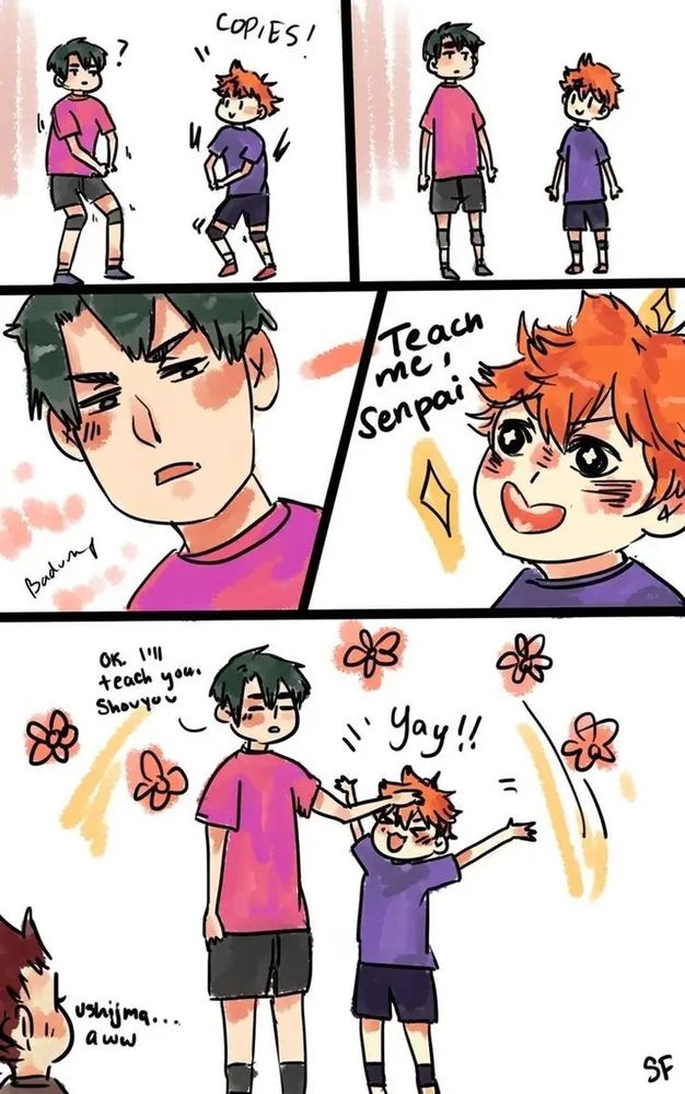 Ushiwaka and Hinata