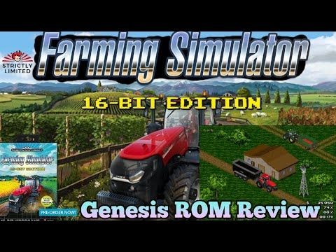 Farming Simulator 16-bit Edition Genesis ROM Review