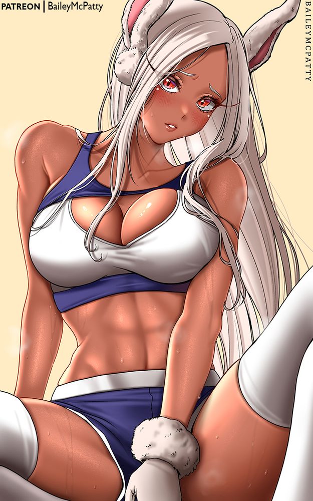 Usagiyama Rumi a.k.a. Mirko (My Hero Academia) by Bailey McPatty