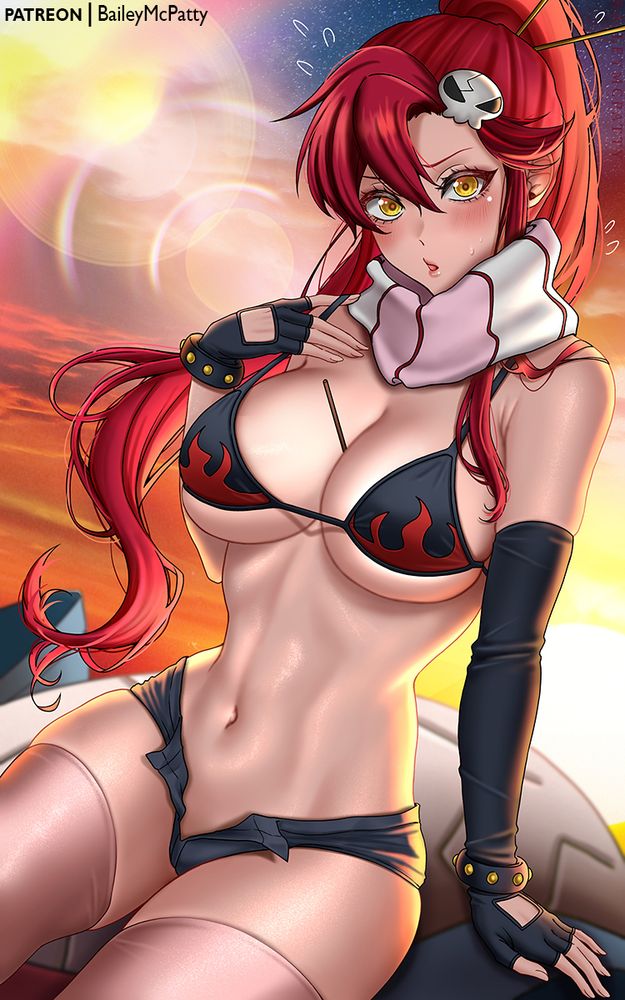 Yoko Littner (Gurren Lagann) by Bailey McPatty