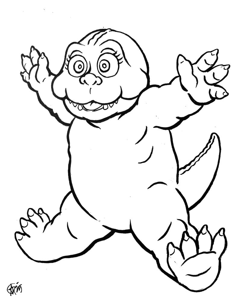 Minilla, the son of Godzilla 