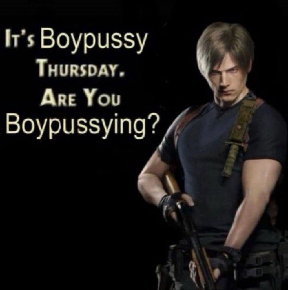 Leon S. Kennedy from the Resident Evil video game franchise asking very crucial questions, per usual.