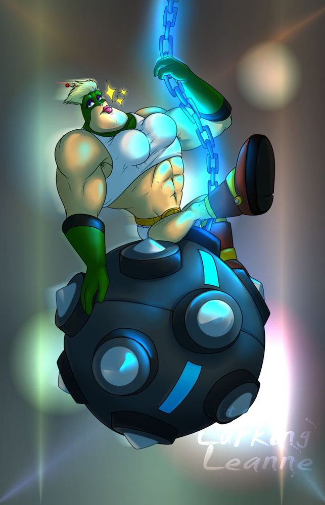 Miley Qwarkus - Wrecking Flail.
A fun collab drawing I did with my friend Ashy666, she did the sketch, and I did the lines and colouring.