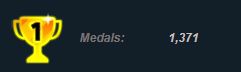 Medals: 1,371