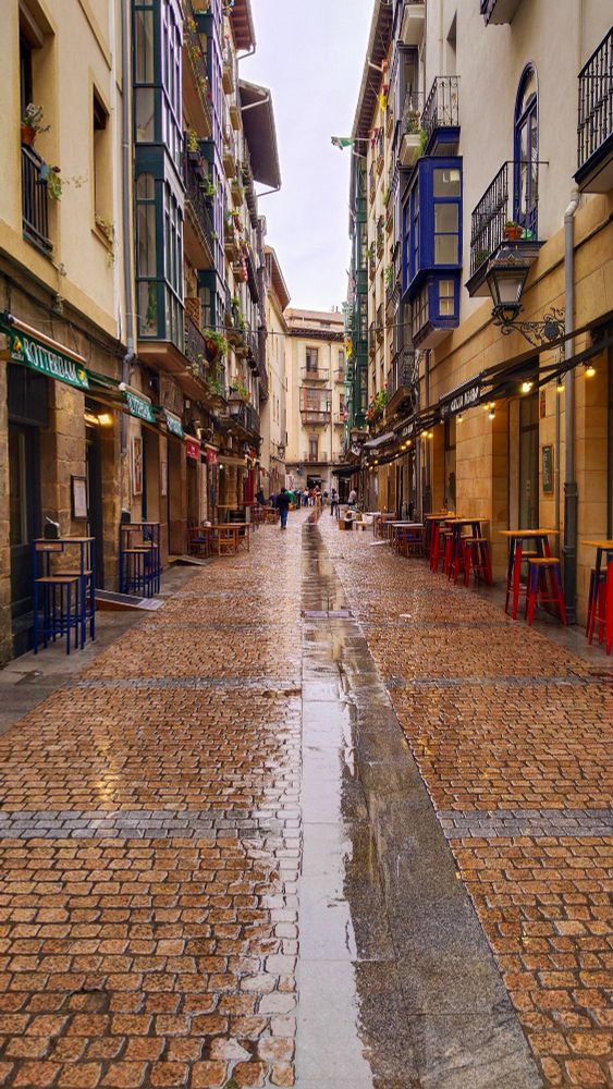 Streets of Bilbao, Spain 