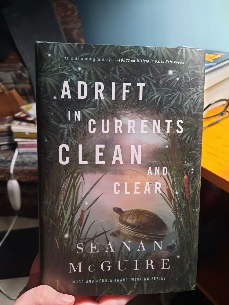 Cover for Adrift in Currents Clean and Clear by Seanan McGuire