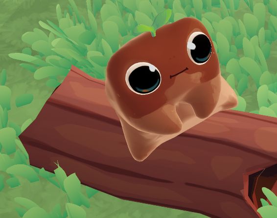 frog (toad) on a log