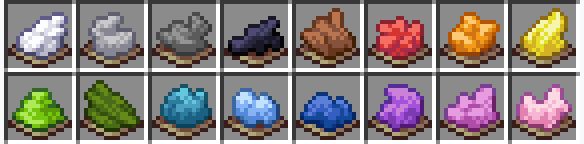 New dye texures