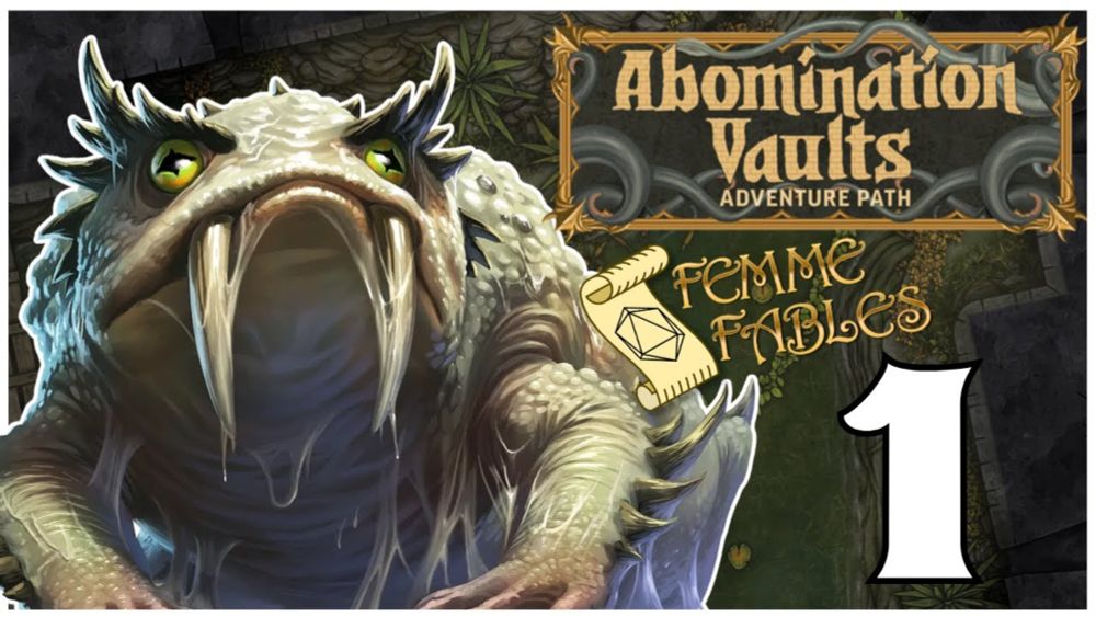 Abomination Vaults Ep. 1 | Fogs Over Fogfen | #pathfinder2e