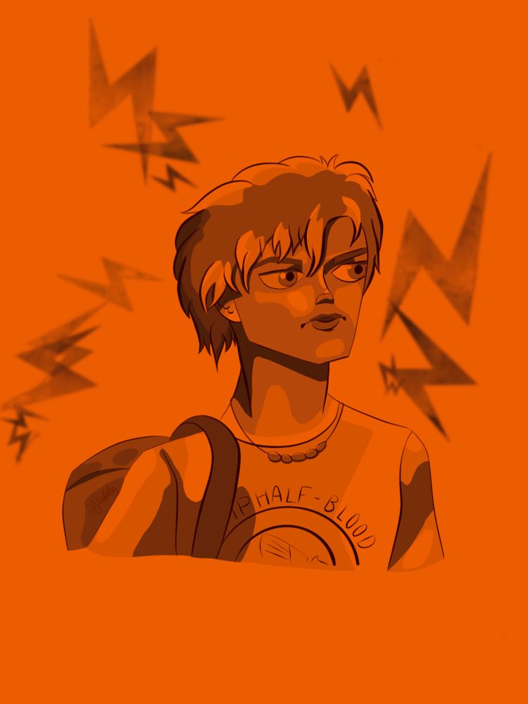 Percy Jackson from Rick Riordan’s book series Percy Jackson and the Olympians