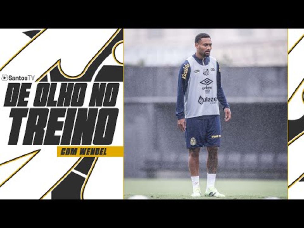 WENDEL SILVA COMEMORA BOA FASE E ADAPTAÇÃO NO SANTOS FC