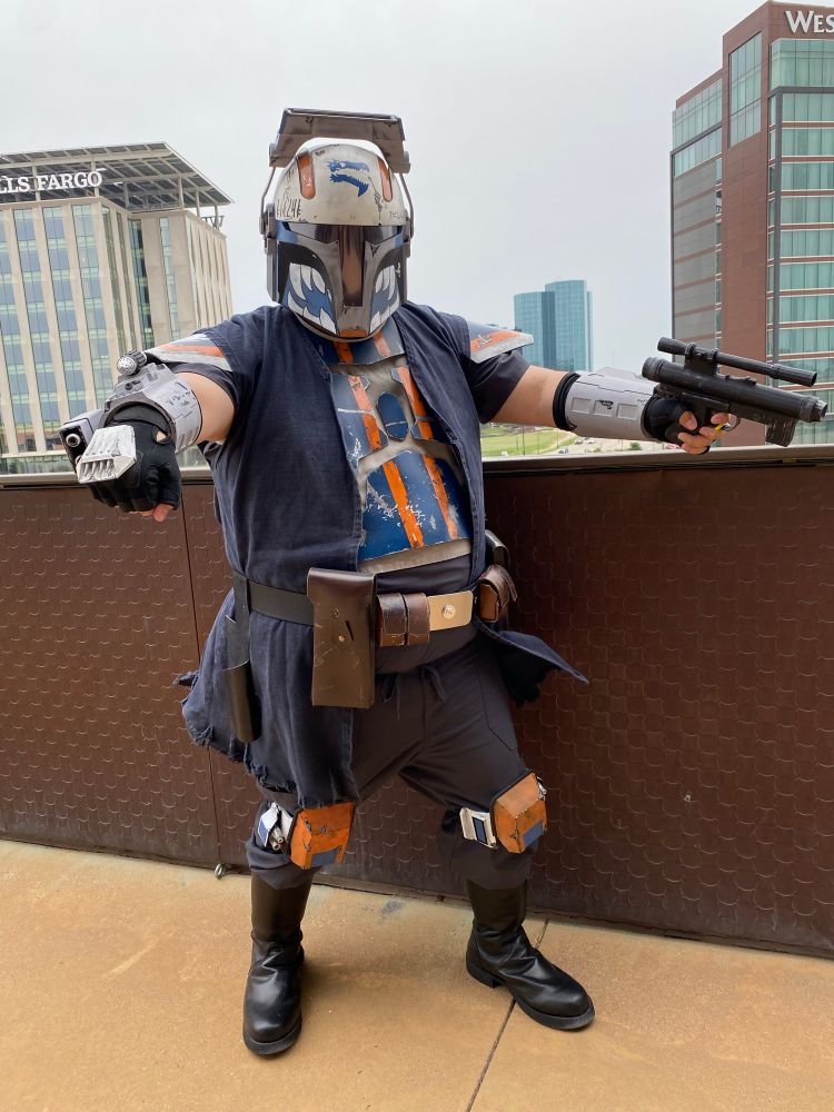 Madalorian Smuggler OC, Weebcon, Irving Tx