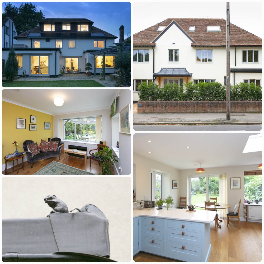 internal and external images of Passivhaus retrofit