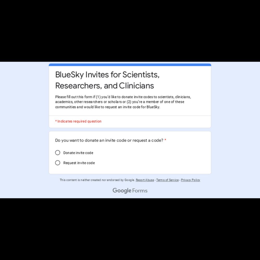 BlueSky Invites for Scientists, Researchers, and Clinicians