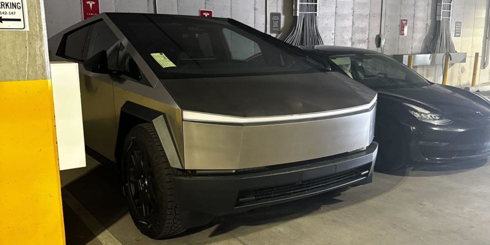 Cybertruck owner says he's stuck with a vehicle that's too big for his parking spot, and Tesla won't let him return or resell it